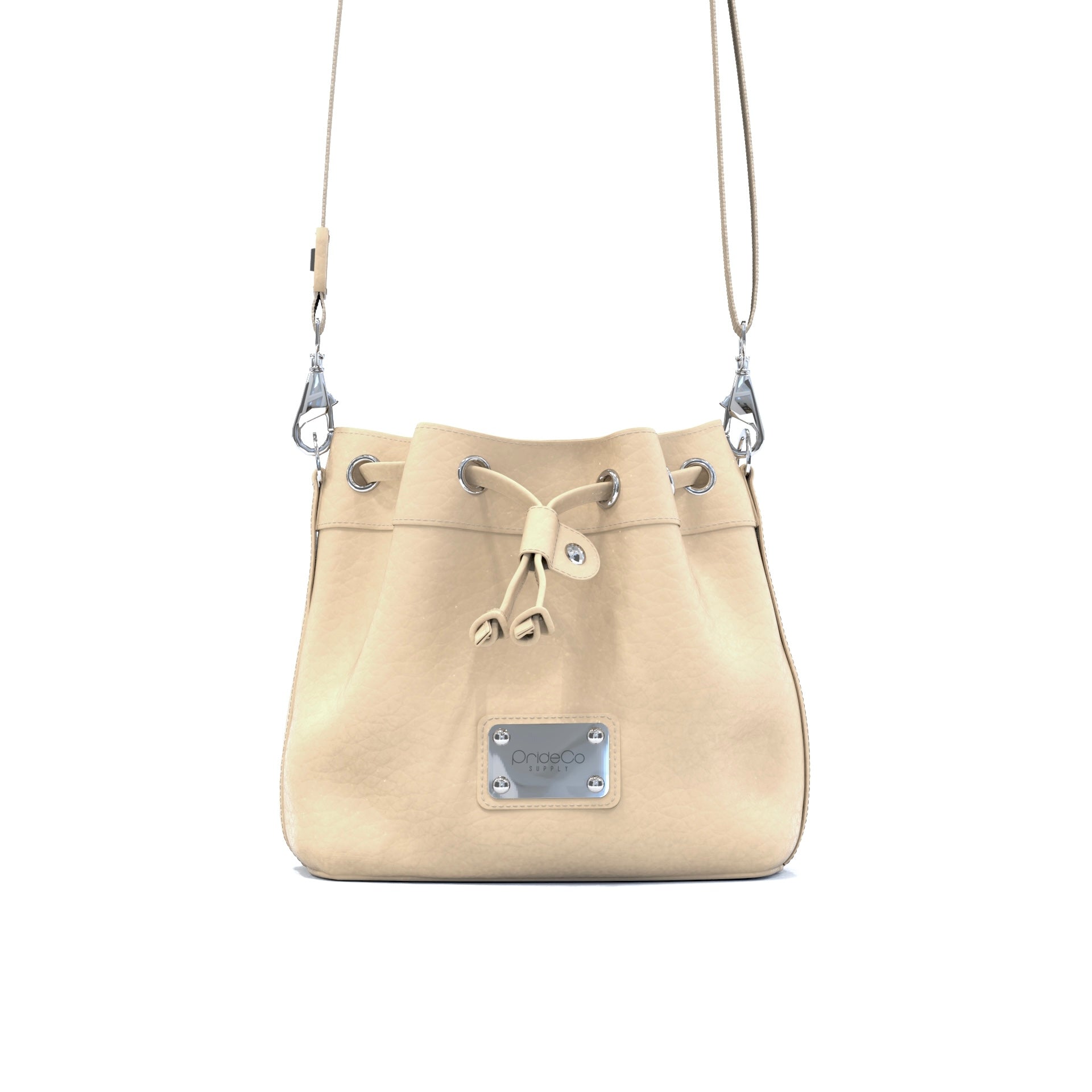 The White Chocolate Bucket Bag.